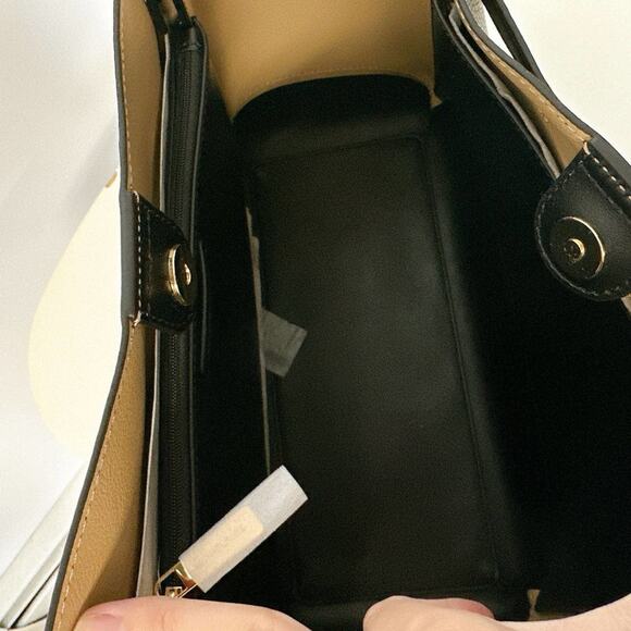 Michael Kors 35S3G6RT3T Reed Large Tote Bag IN Black - Picture 8 of 10